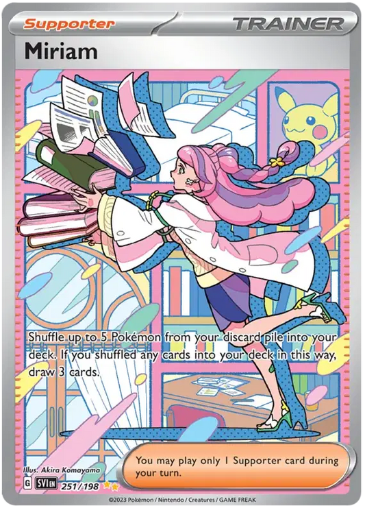 Miriam Special Illustration - Scarlet & Violet Base Set