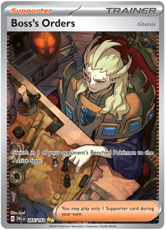 Boss's Orders Special Illustration - Paldea Evolved