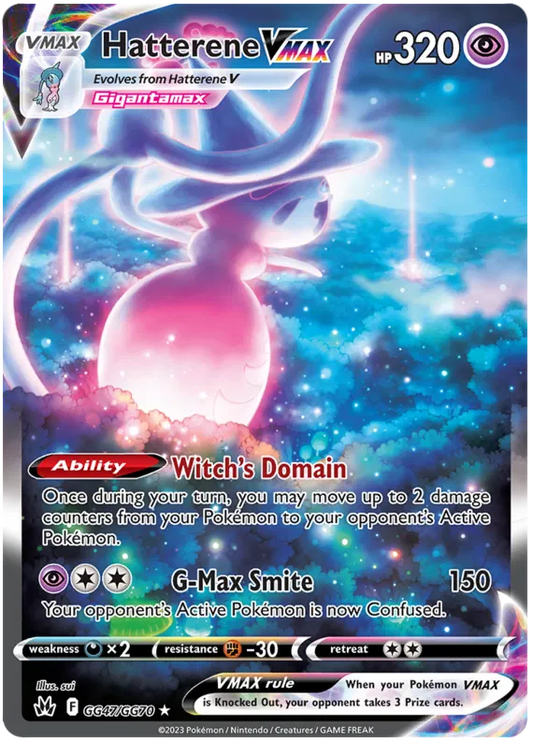 Hatterene VMAX Galarian Gallery - Crown Zenith