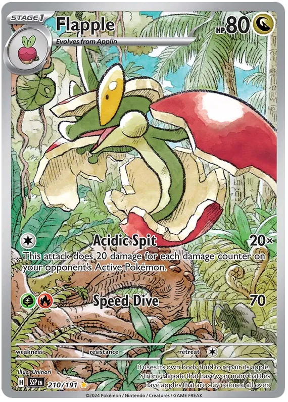 Flapple Illustration - Surging Sparks