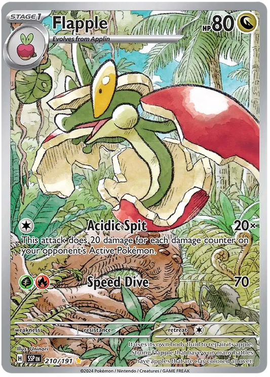 Flapple Illustration - Surging Sparks