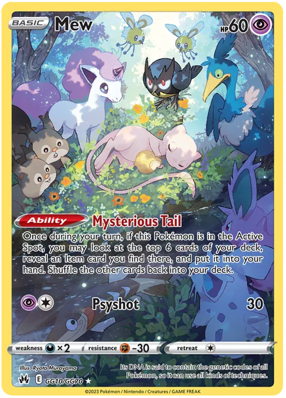 Mew Galarian Gallery - Crown Zenith