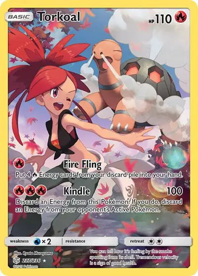 Torkoal Secret Rare - Cosmic Eclipse