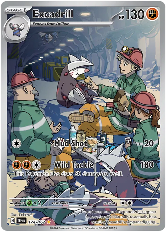 Excadrill Illustration - Temporal Forces