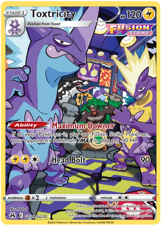 Toxtricity Galarian Gallery - Crown Zenith