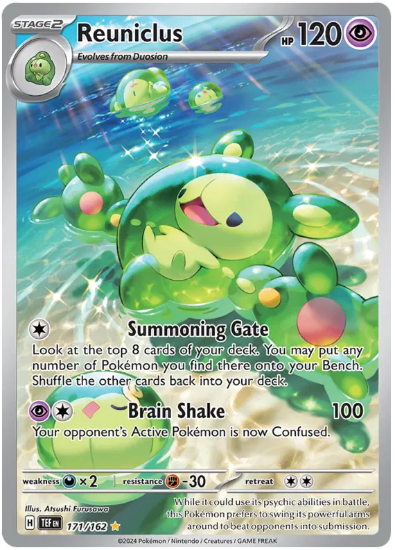 Reuniclus Illustration - Temporal Forces