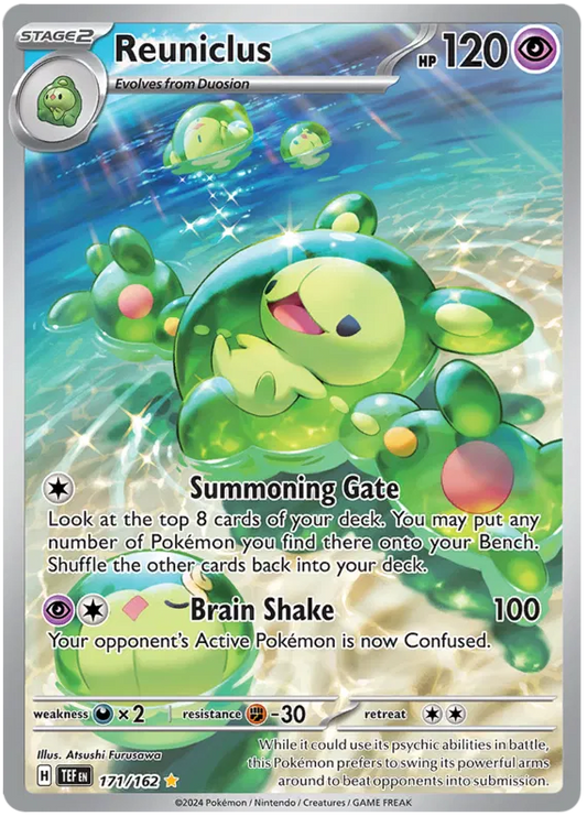 Reuniclus Illustration - Temporal Forces