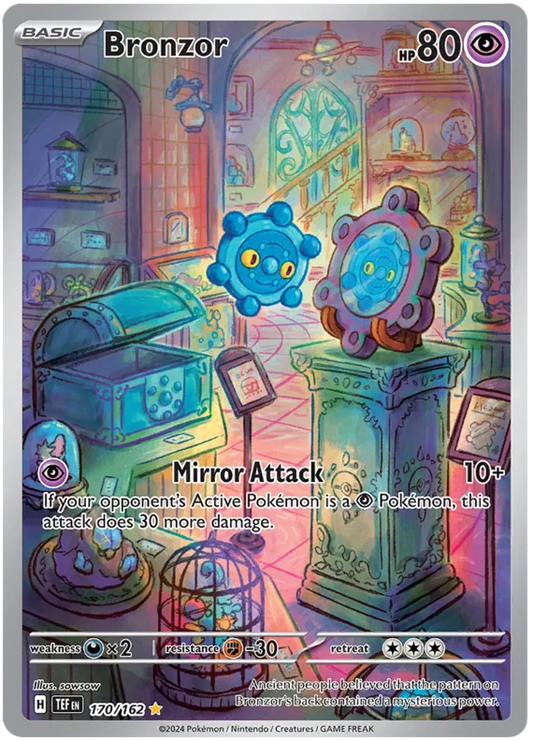 Bronzor Illustration - Temporal Forces