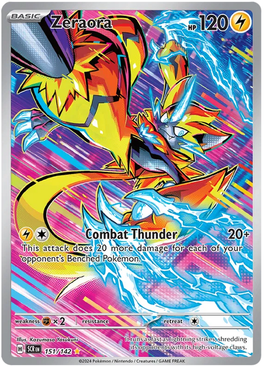 Zeraora Illustration - Stellar Crown