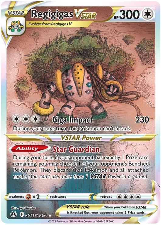 Regigigas VSTAR Galarian Gallery - Crown Zenith
