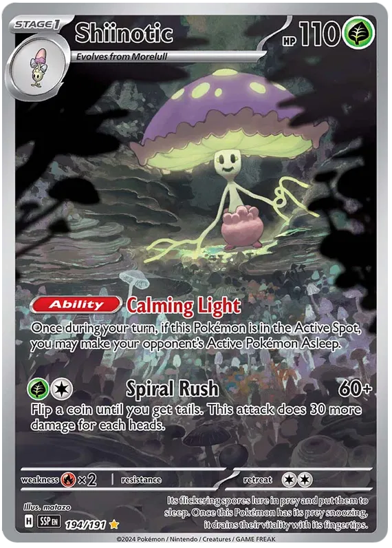 Shiinotic Illustration - Surging Sparks