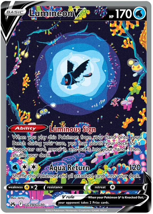 Lumineon V Galarian Gallery - Crown Zenith