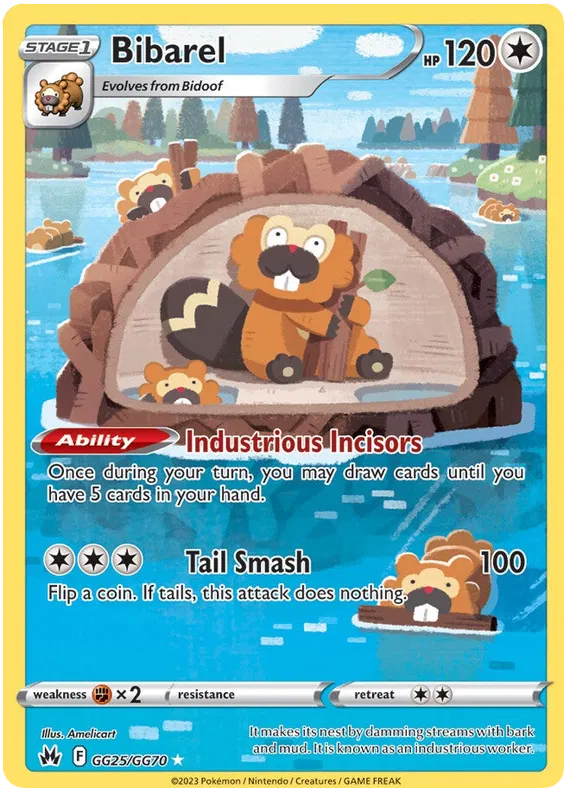 Bibarel Galarian Gallery - Crown Zenith