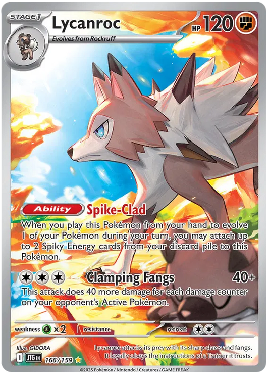 Lycanroc Illustration - Journey Together