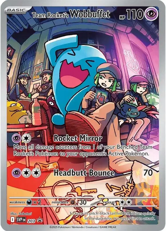 Team Rocket's Wobbuffet - Scarlet & Violet Promo