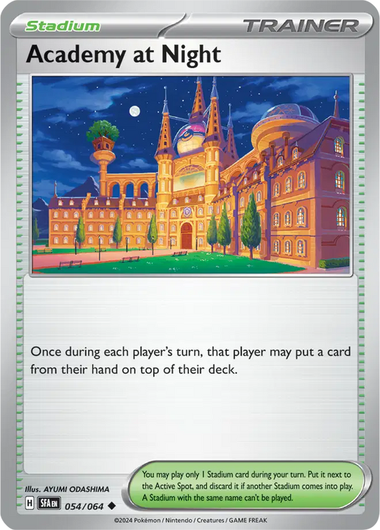 Academy at Night - Shrouded Fable