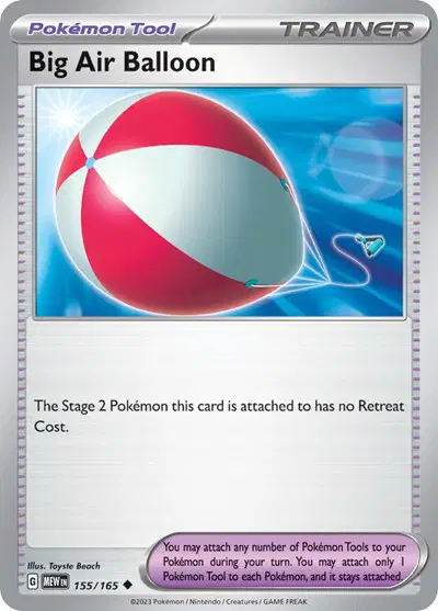 Big Air Balloon - Pokemon 151