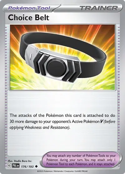 Choice Belt - Paldea Evolved