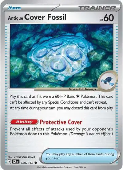 Antique Cover Fossil - Stellar Crown