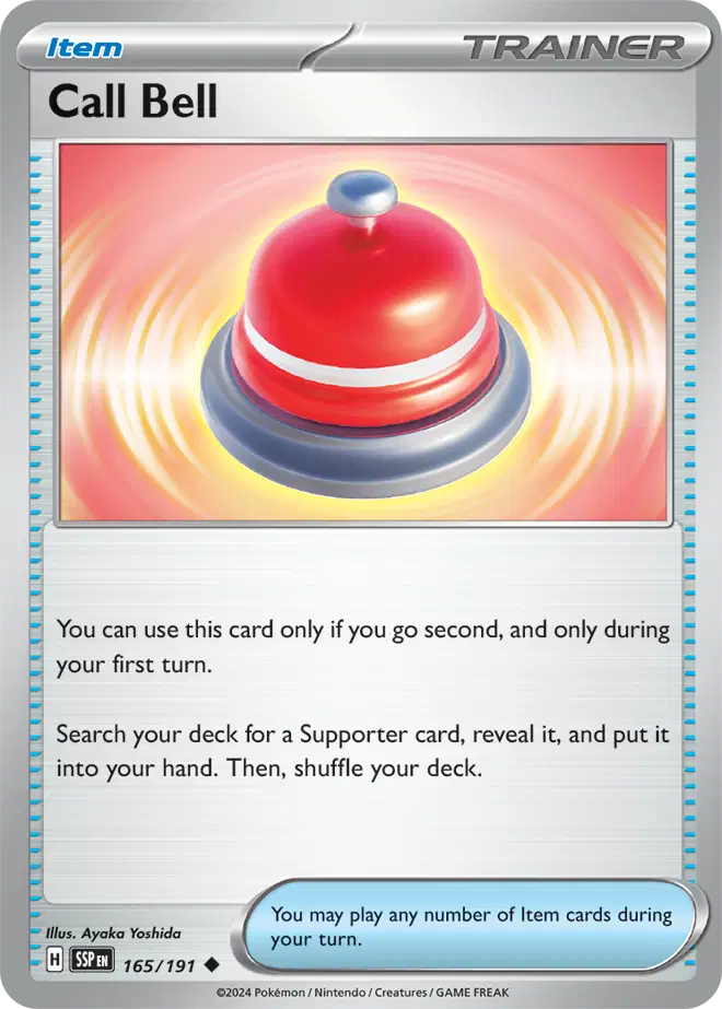 Call Bell Reverse Holografico - Surging Sparks