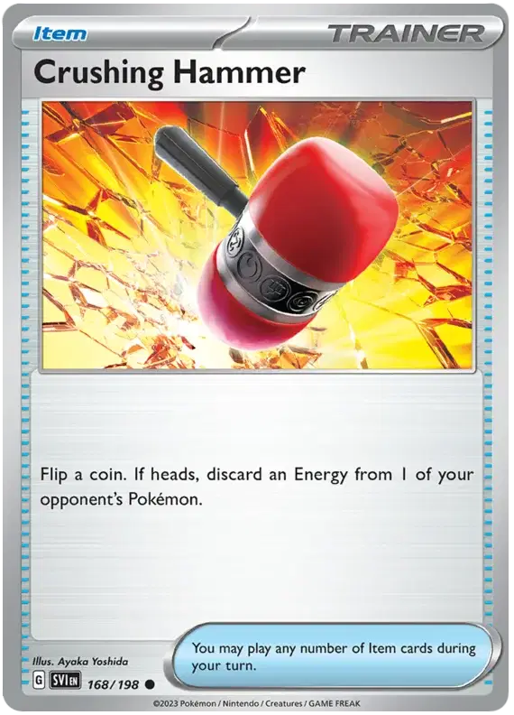 Crushing Hammer  - Scarlet & Violet Base Set