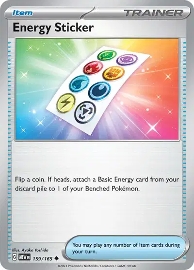 Energy Sticker - Pokemon 151