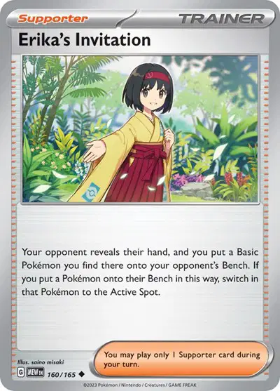 Erika's Invitation - Pokemon 151