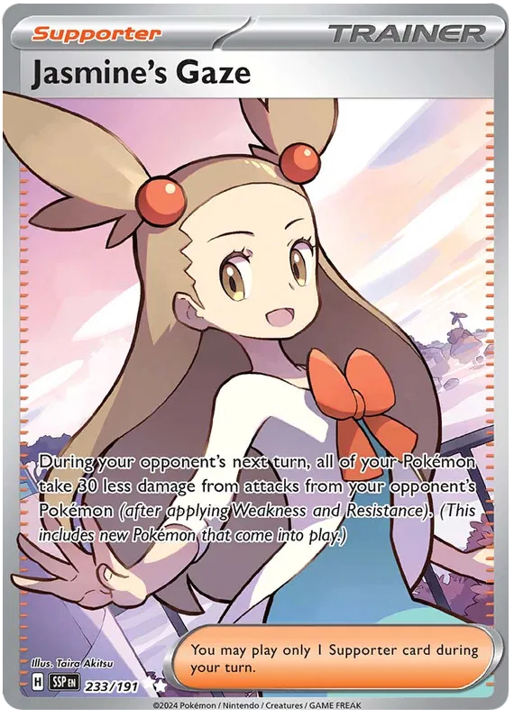 Jasmine's Gaze Full Art - Surging Sparks