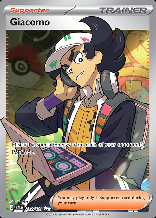 Giacomo Full Art - Paldea Evolved