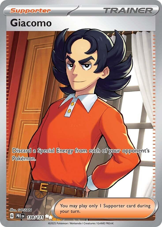 Giacomo Full Art - Prismatic Evolutions