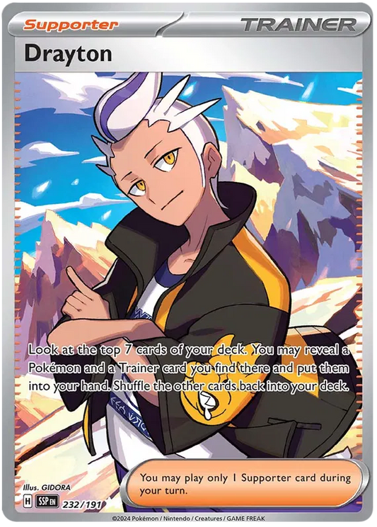 Drayton Full Art - Surging Sparks