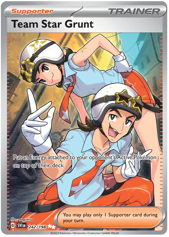 Team Star Grunt Full Art - Scarlet & Violet Base Set