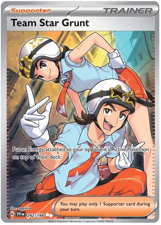 Team Star Grunt Full Art - Scarlet & Violet Base Set