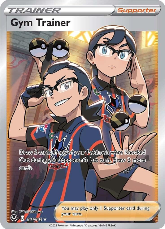 Gym Trainer Full Art - Silver Tempest