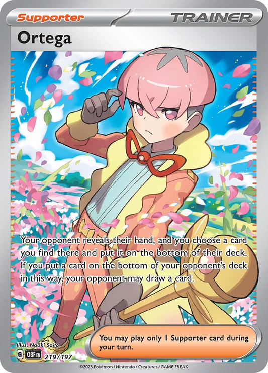 Ortega Full Art - Obsidian Flames