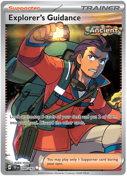 Explorer's Guidance Full Art - Temporal Forces