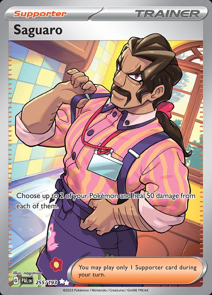 Saguaro Full Art - Paldea Evolved
