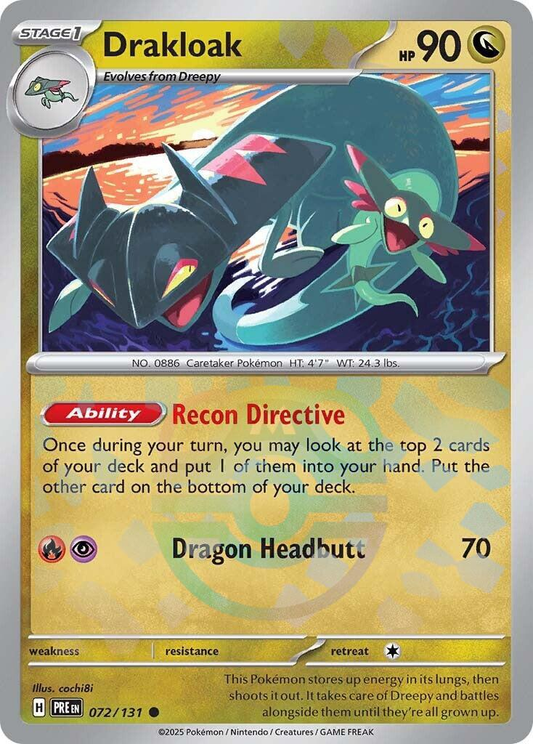 Drakloak Master Ball - Evoluciones Prismaticas