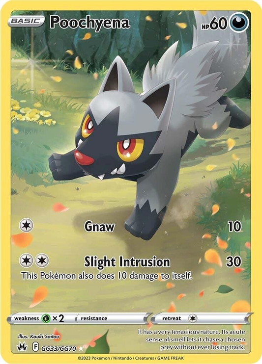 Poochyena Galarian Gallery - Crown Zenith