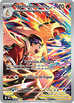 Typhlosion de Ethan Illustration - Rivales Predestinados