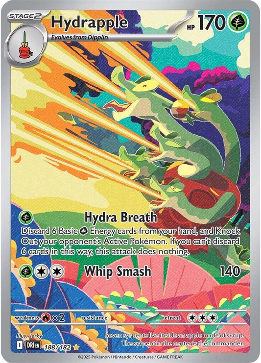 Hydrapple Illustration - Destined Rivals