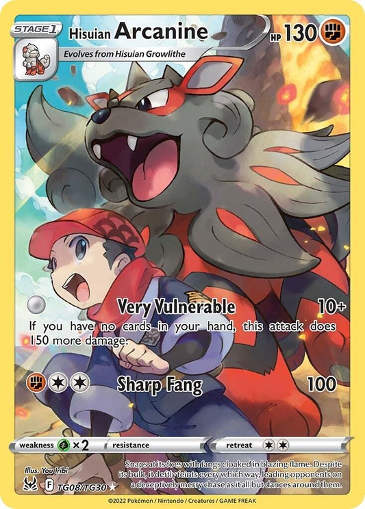 Hisuian Arcanine Trainer Gallery - Lost Origin