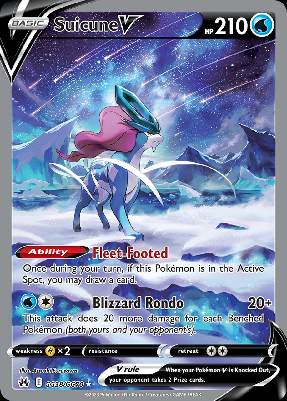 Suicune V Galarian Gallery - Crown Zenith
