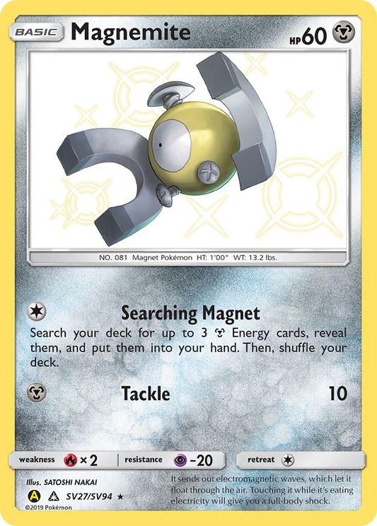 Magnemite Shiny - Hidden Fates