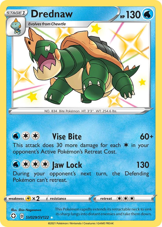 Drednaw Shiny - Shining Fates