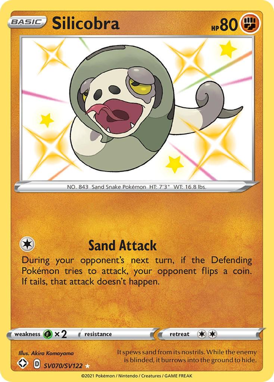 Silicobra Shiny - Shining Fates