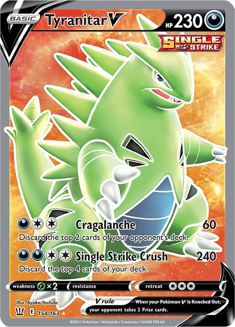 Tyranitar V Full Art - Battle Styles