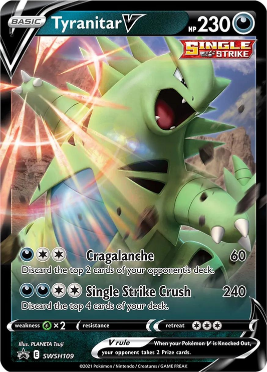 Tyranitar V - Sword & Shield Promo