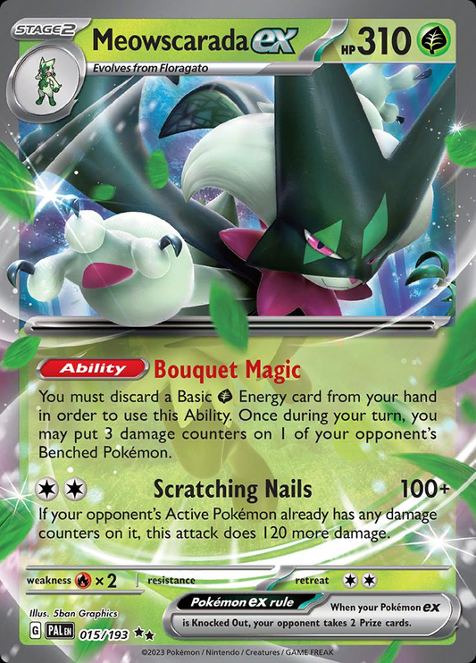 Meowscarada EX - Paldea Evolved