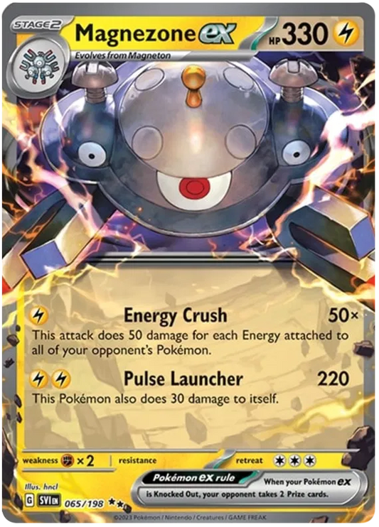 Magnezone EX - Scarlet & Violet Base Set